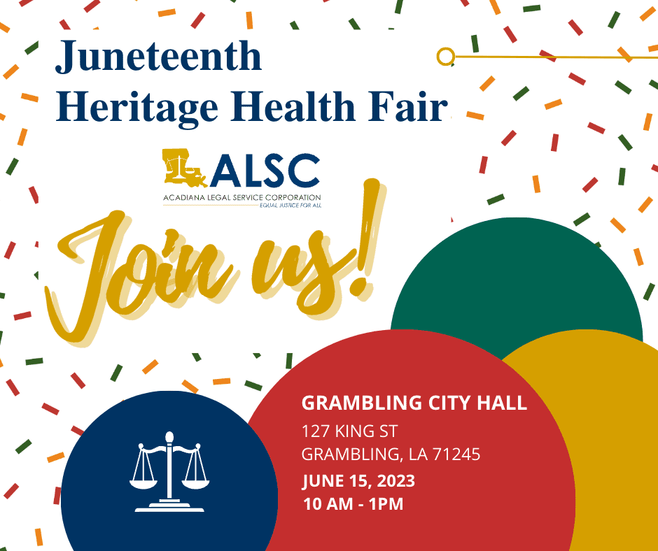 2023 Juneteenth Heritage Health Fair Grambling LA