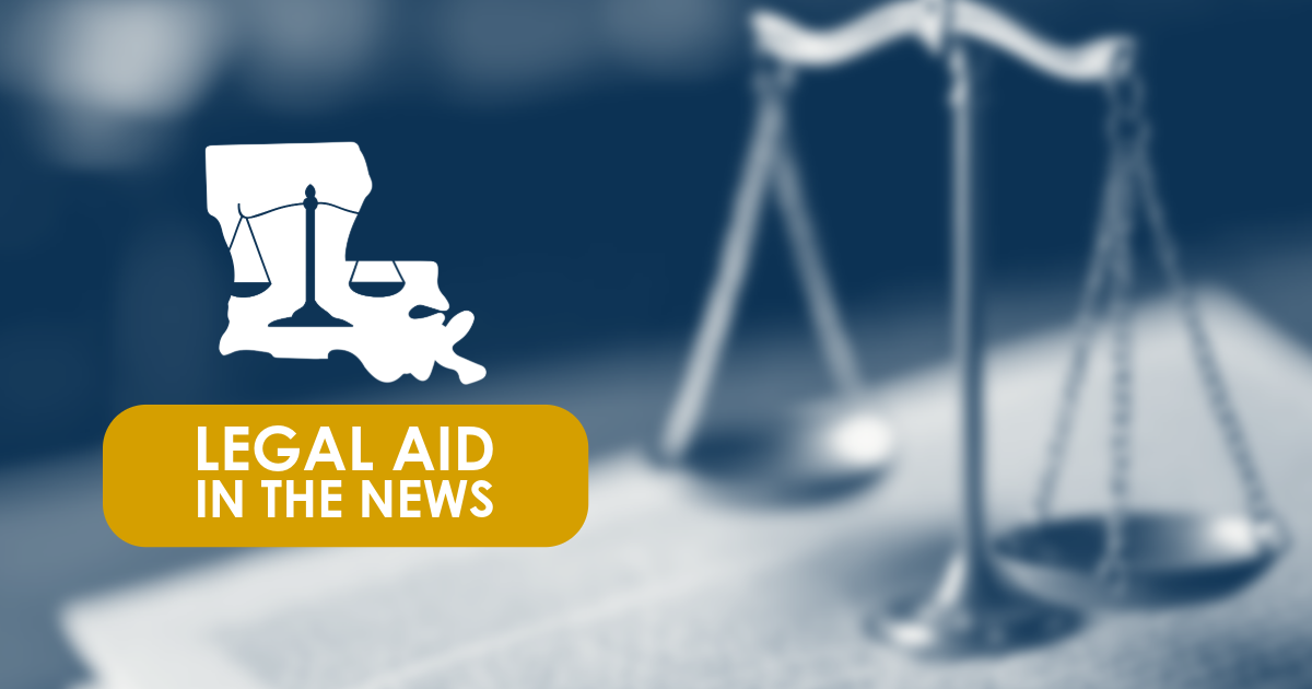 Legal Aid in the News - White House Targets Legal Service Corporation Critical Funding