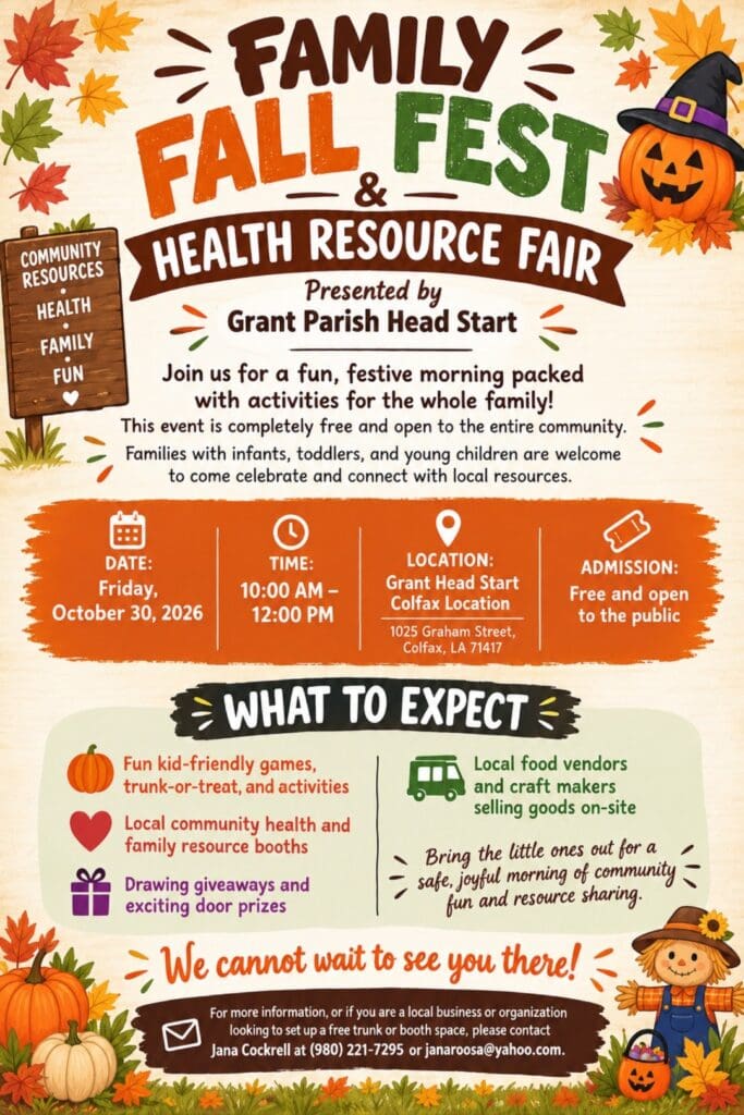10302026 Family Fall Fest - Colfax, LA