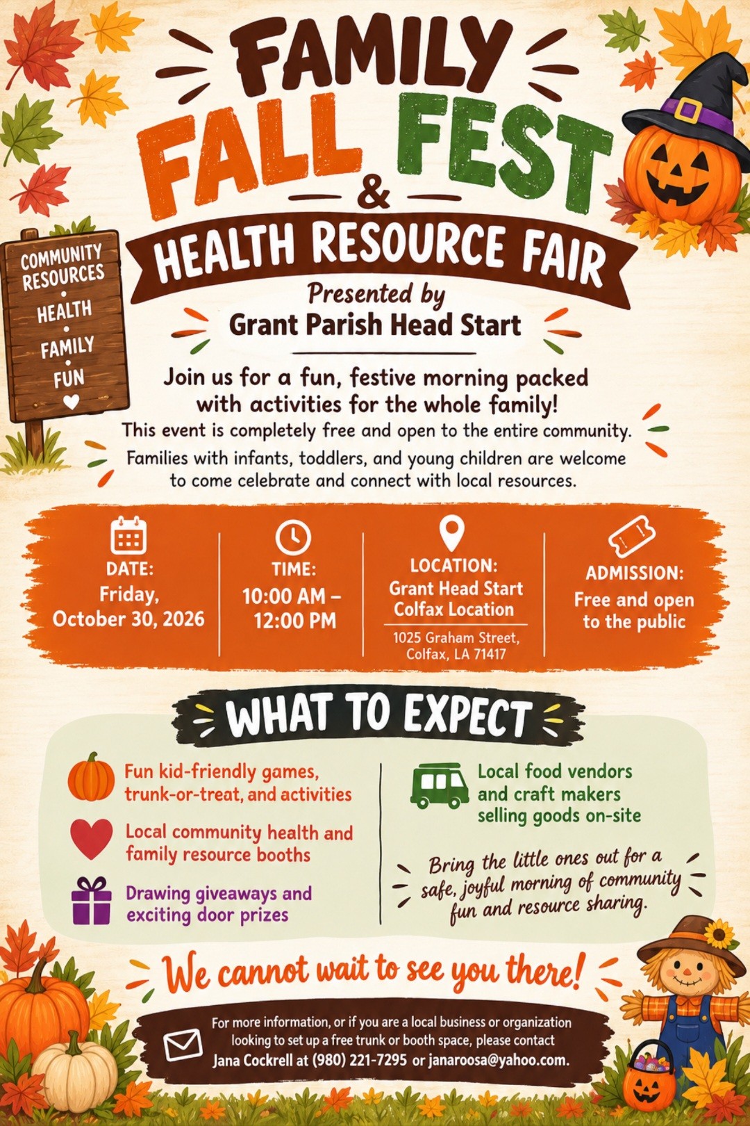 10302026 Family Fall Fest - Colfax, LA